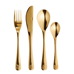 AI62601 Barnbestickset Aida Atelier Guld 4-Delar