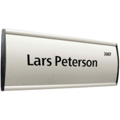 6702230 Namnskylt Konvex 210x52 mm*