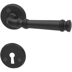 HAB19157 Dörrhandtag Svart Kombi SB