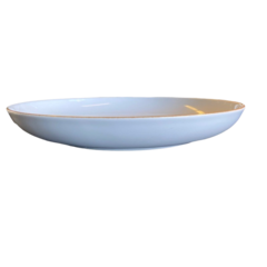 BLO433766981 Tallrik flat Blocho Rondo Vit utan prickar med rand 27cm