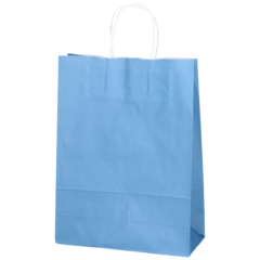 976485 Papirpose blå 24x10x32 cm
