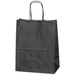 976491 Papirpose Svart 18x10x23 cm