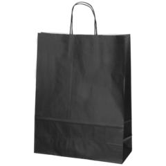 976492 PAPERIKASSI MUSTA 32X12X41CM