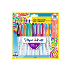 2138474 Fiberpennor Blandade 12-Pack