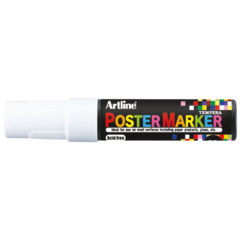 EPP12WHITE Griffelpenna Artline Poster Marker Vit 12mm