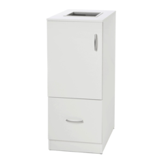VR06W Källsorteringsskåp Idun Vit