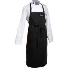 G90005 Bröstlappsförkläde med ficka Global G-90005