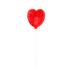 KA15305 Hjärtklubbor Vattenmelon 6g