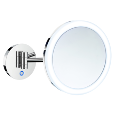 SMEFK486H Vægsmonteret Makeup Spejl med 7x Forstørrelse
