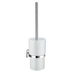 SMERK333P Black Toilet Brush - Porcelain 380mm