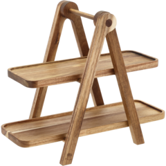 H28104 Serveringsställ Trä 36x18,4cm
