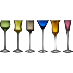 LG916208 Footed Shot Glasses 6-Pack