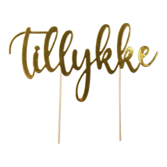 HIS71759 Cake Decoration Tillykke