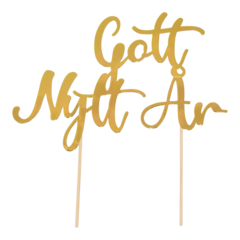 HIS79964 Tårtdekoration Gott Nytt År