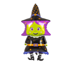 HIS97135 Folieballong Halloween Häxa