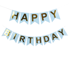 HIS50 Hisab Flagga Banderoll Bday