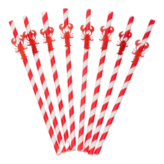 HIS74031 Sugrör Kräftskiva 8-Pack