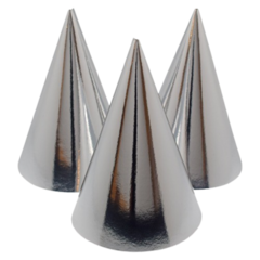HIS79853 Hisab Foil Party Hats - 6-Pack