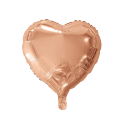 HIS64651 Hisab Folieballong Hjärta Rose