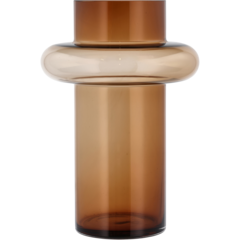 LG23556 Lyngby Vas Tube Amber