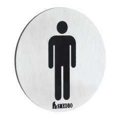 SMEFS957 Smedbo Xtra Wc Skylt Herr