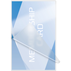 IB571657 Lamineringsficka GBC Bagagekort 64X108mm