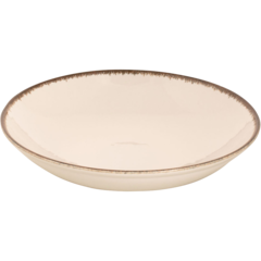 WEG533800 Djup tallrik Maastricht Porselein Akoya Creme 25cm
