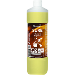 100894246 Rengöringsmedel Diversey Sure Cleaner & Degreaser 1L