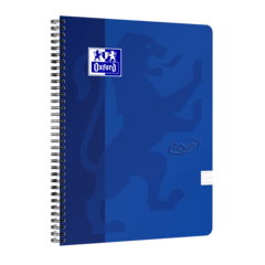 400103994 Kollegieblock Oxford Touch Linjerat Blå A4+