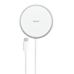 DELQI1034 Deltaco Trådlös laddare 15W 1m