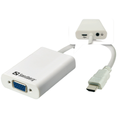 50877 HDMIi till VGA+Audio Converter