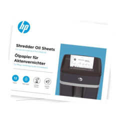 9133 Hp Shredder Oil Sheets - Pack of 12
