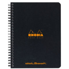 193469C Anteckningsbok Wire Black A5+