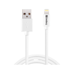 34075 Kabel USB-A till Lightning Sandberg 1m