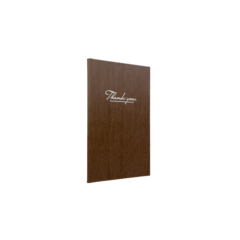 SEC155 Kvittohållare "Thank you" Peleman 21,7x13,6cm