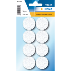 15004 Möbeltassar Herma Vit Ø28mm