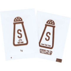 60123987 Salt Portionsförpackning 1,0g