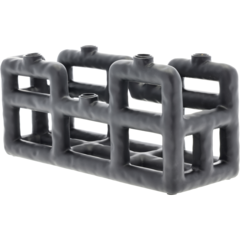 VC28216 Ljusstake Lyst Svart 28x10cm