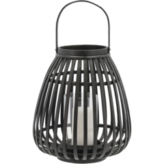 VC341612 Asra Bamboo & Glass Lantern