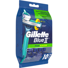 466696 Engångshyvel Gillette Blue II Plus Slalom 10-pack