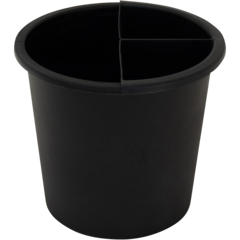 P503080 Papperskorg Med 2 Insats Svart