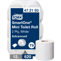 157472193 Toalettpapper Tork SmartOne Mini Advanced 2-lag T9