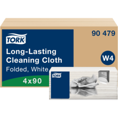 15790479 Rengöringsduk Slitstark Tork W4 1-lag Vit