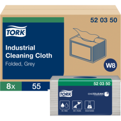 157520350 Torkduk Flexibel Small Pack Tork W8 Grå