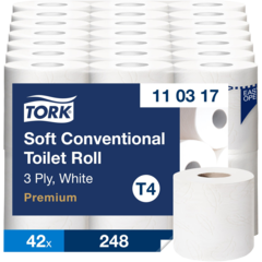 157110317-1 Toalettpapper Tork Premium 3-lag T4