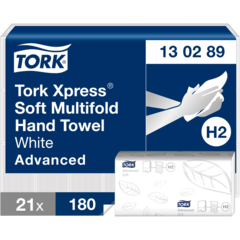 157130289 Pappershandduk Tork Xpress Advanced Z-vikt 2-Lag H2