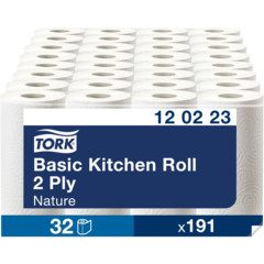 157120223 Hushållspapper Tork Basic 2-lag