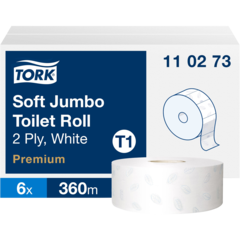157110273 Toalettpapper Tork  Jumbo Premium 2-lag T1