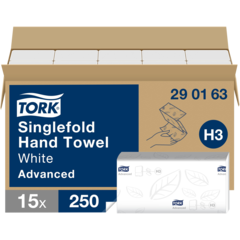 157290163-1 Pappershandduk Tork Advanced V-Vikt 2-lag H3