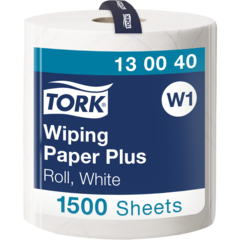 157130040 Torkrulle Tork W1 Premium 2-Lag Vit 510m